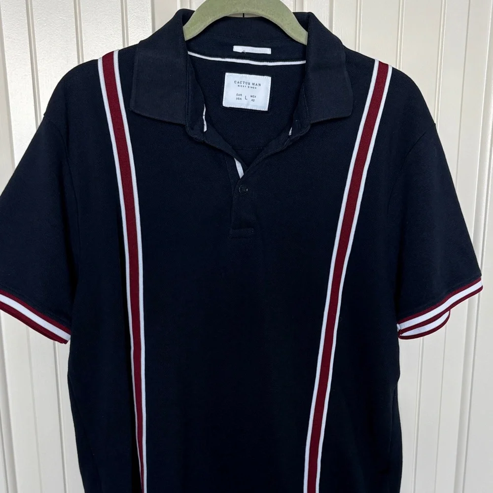 Cactus Man Ricky Singh Navy Polo - Picture 3 of 15